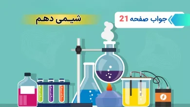 پاسخ پیشنهادی خود را بیازمایید و کاوش کنید صفحه 21 شیمی دهم